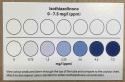 Isothiazolinone colour card